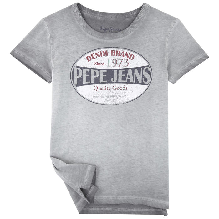 T-shirt with a print Pepe Jeans for boys | Melijoe.com. «