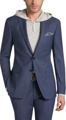 Calvin Klein Blue Slim Fit Suit