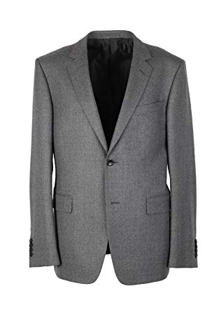 Gucci CL Gray Flannel Suit Size 50/40R U.S. in Wool