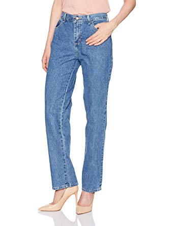 LEE Women's Missy Relaxed Fit All Cotton Straight Leg Jean, aero, ...