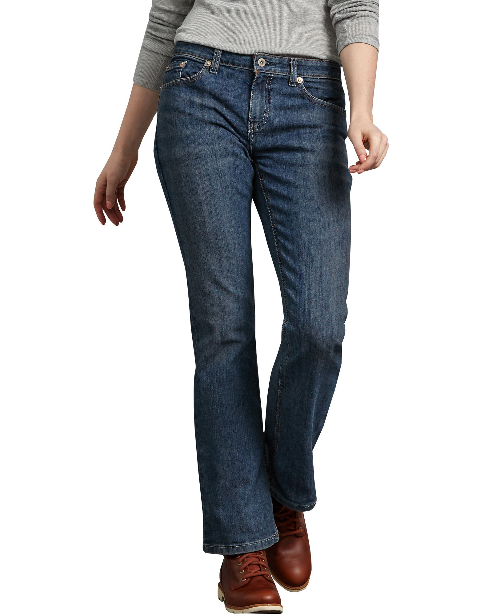 Women's Relaxed Bootcut Denim Jeans