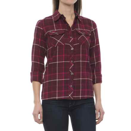 Marmot Bridget Twill Flannel Shirt - UPF 50+, Long Sleeve (For Women)