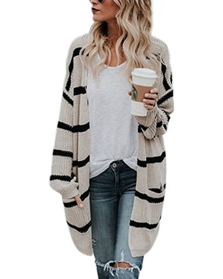 Women Winter Knitted Sweater Long Sleeve Casual Cardigan Knitwear Jumper Coat  Jacket Oversized Outwear Plus Size