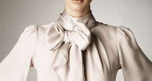 bow blouse / this bow commands obedience …