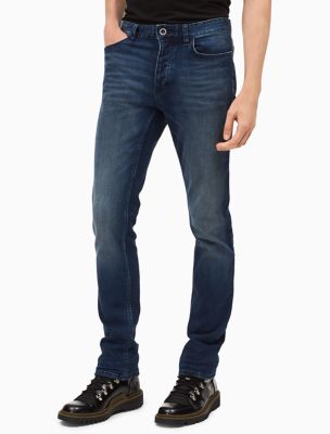 skinny leg authentic blue jeans | Calvin Klein