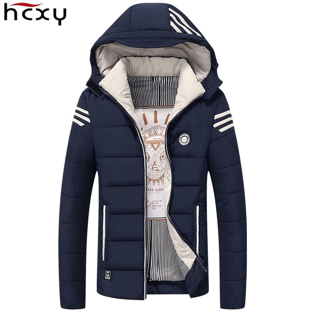 US $35.65 49% OFF| HCXY Men Winter Jacket 2017 Brand Casual Mens Jackets  And Coats Thick Warm Jacket Men Parka Outerwear Coat Plus Size 4XL-in  Jackets