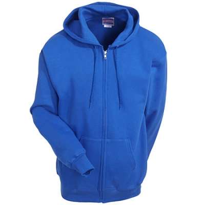 Hanes Sweatshirts: Cotton Blend Fleece Hooded Sweatshirt F283