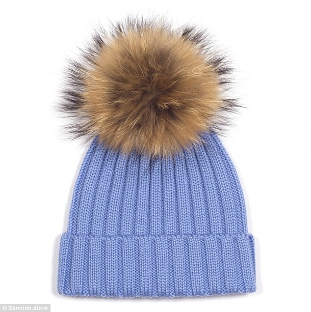They are the must-have accessory of the season - the furry pom-pom