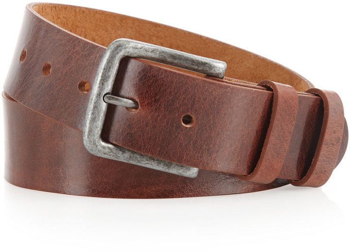 Will Leather Goods Will Leathergoods Ashland Leather Belt Brown