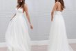 Discount Beach Summer Boho Wedding Dresses 2017 Backless Spaghetti Straps  Cheap Floor Length Wedding Bridal Gowns Bohemian Formal Dresses For Wedding  Cheap