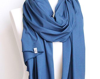 Cotton shawl wrap, lightweight to medium cotton scarf shawl, women scarf,  travel scarf wrap, gift for her, cotton scarf, blue scarf, scarves