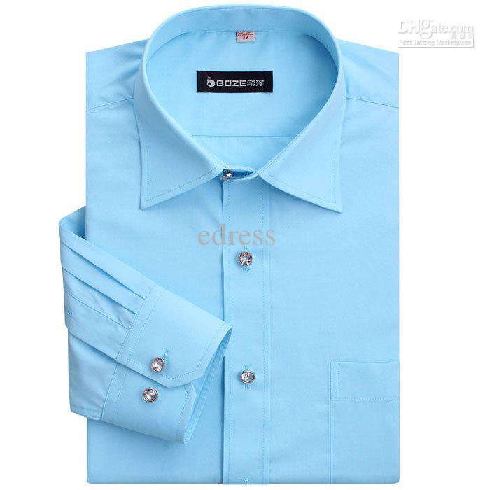 New men`s designer dress shirts cotton shirt long sleeve shirt solid color  shirts,Men`s Business shirts 9colors HQ