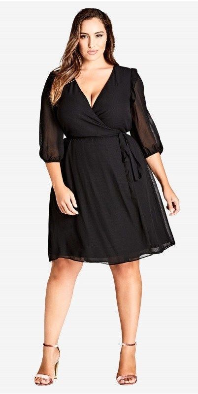 40 Plus Size Spring Wedding Guest Dresses {with Sleeves} - Plus Size Dresses  - Plus Size Fashion for Women - Traveller Location #alexawebb