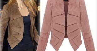 2019 Women Clothes Fashion Short Blazer 2015 Europe Plus Size 5XL Ladies  Small Suit Jacket Solid Color Cotton Cloth Leather Cashmere Coat Blazers  From