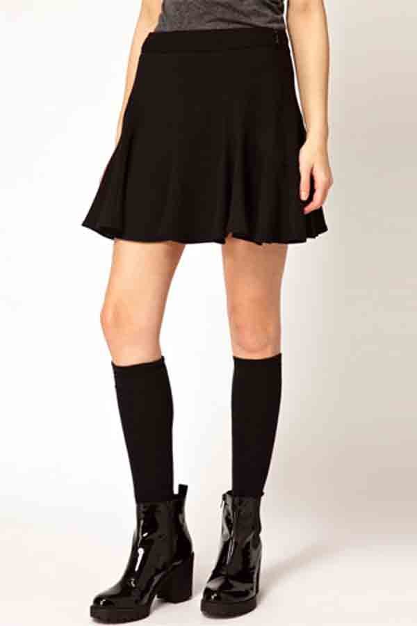Black Sexy Short Skirt