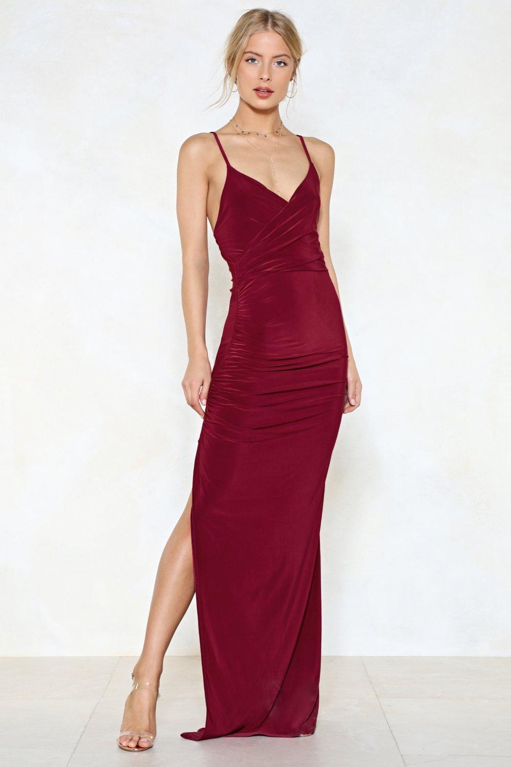 A slit dress for every occasion and every taste