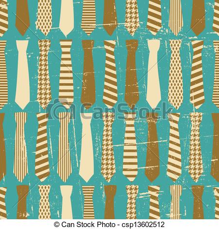 Vintage Ties Pattern - csp13602512