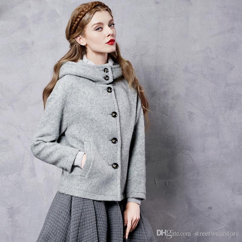 Winter Short Coats with Hood