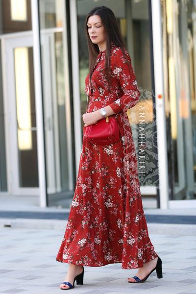 Autumn Flower Dress | Islamic clothes online |women's clothing