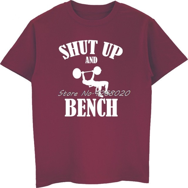 Fashion Casual Men T shirt Workout Cardio Gyms T Shirt Shut Up And