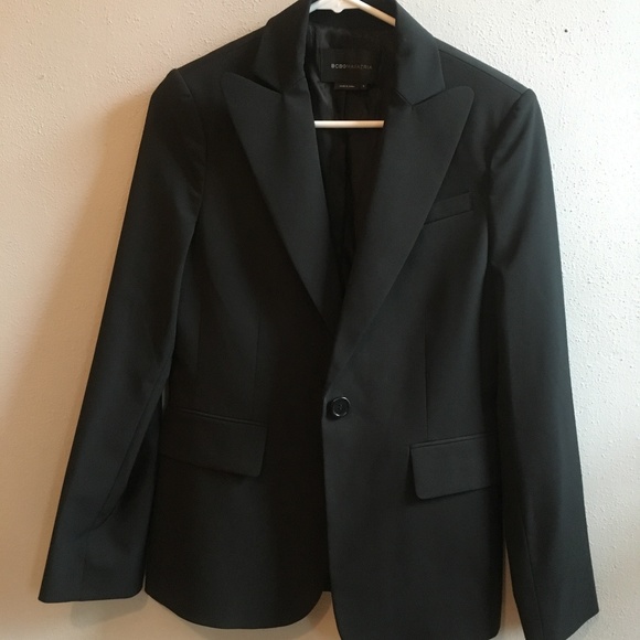 BCBG Jackets & Coats | Maxazria Black Blazer | Poshmark
