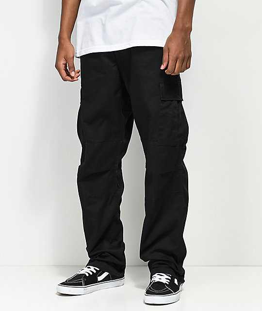 Rothco Tactical BDU Solid Black Cargo Pants | Zumiez