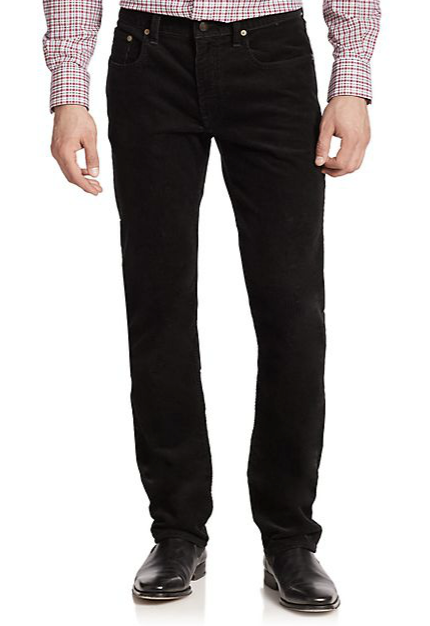 mens black corduroy pants | eBay