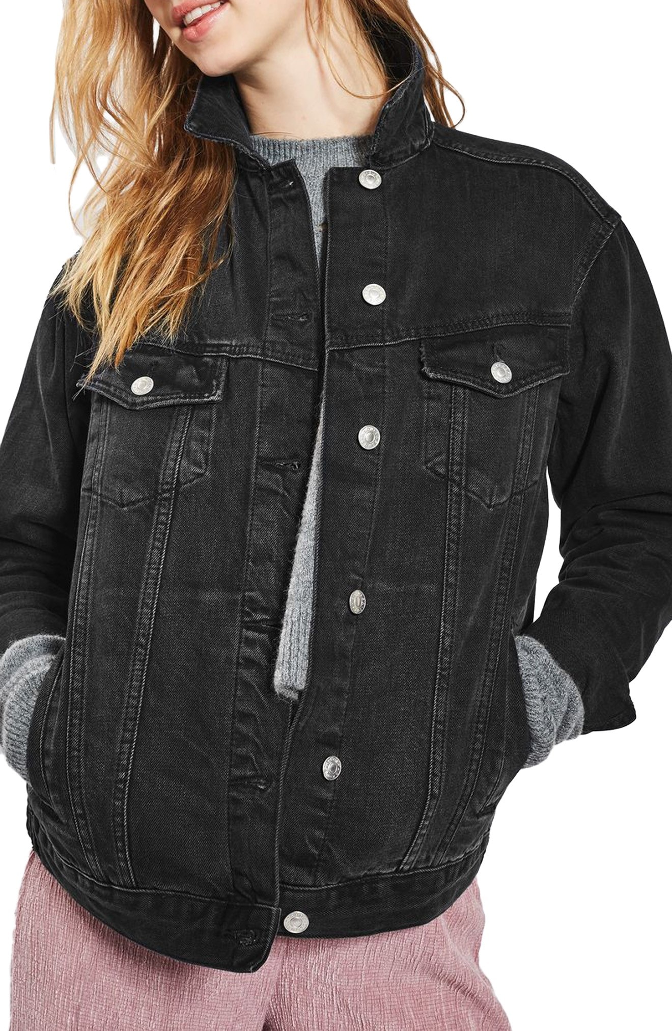 black denim jacket | Nordstrom