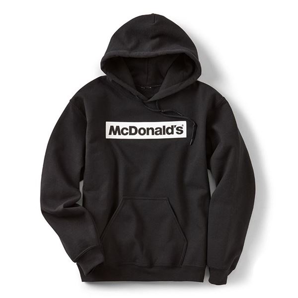 Block McDonald's Black Hoodie - Smilemakers | McDonald's approved