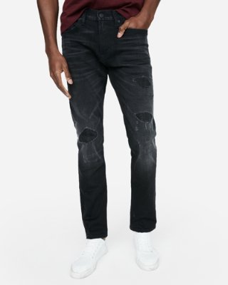 Slim Black Stretch Jeans | Express