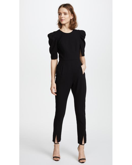 Lyst - Black Halo Russo Jumpsuit in Black