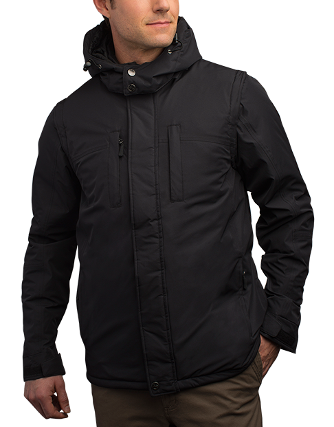 Black Men’s Winter Jacket