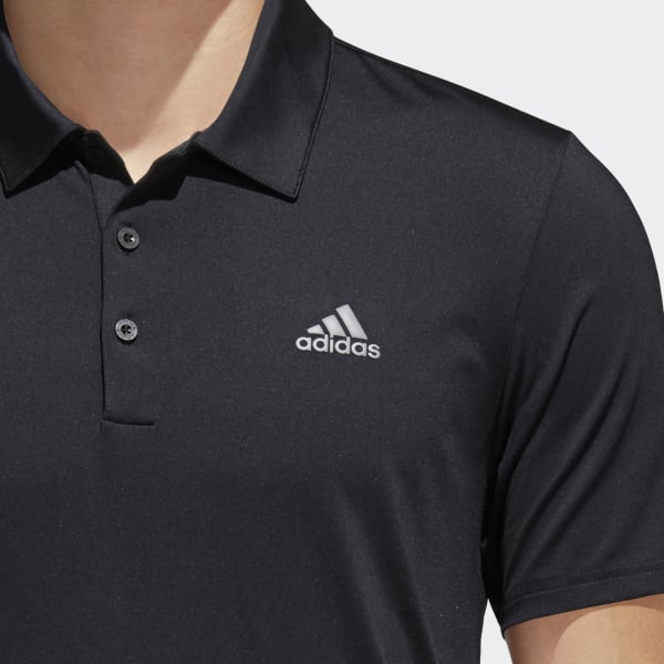 adidas Ultimate 365 Solid Polo Shirt - Black | adidas US