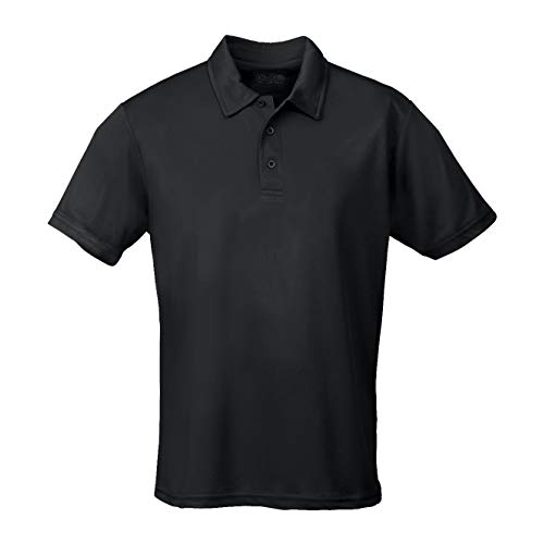 Black Polo Shirt: Amazon.co.uk