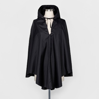 ShedRain Hooded Packable Ponchos - Black : Target