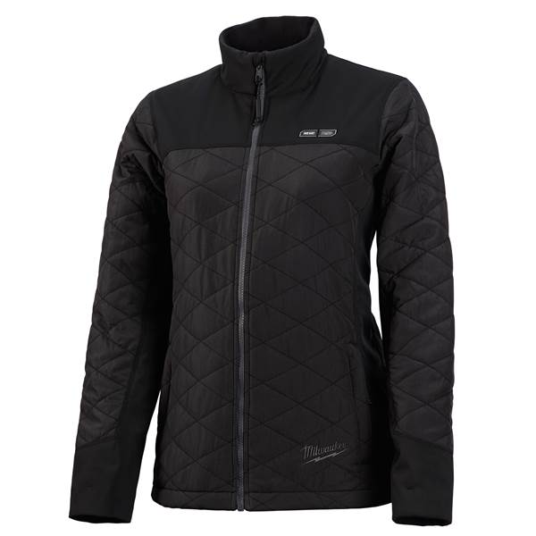 Milwaukee Women's M12 Black Heated Quilted Jacket