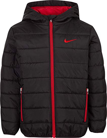 Amazon.com: Nike Kids Boy's Quilted Jacket (Little Kids): Sports