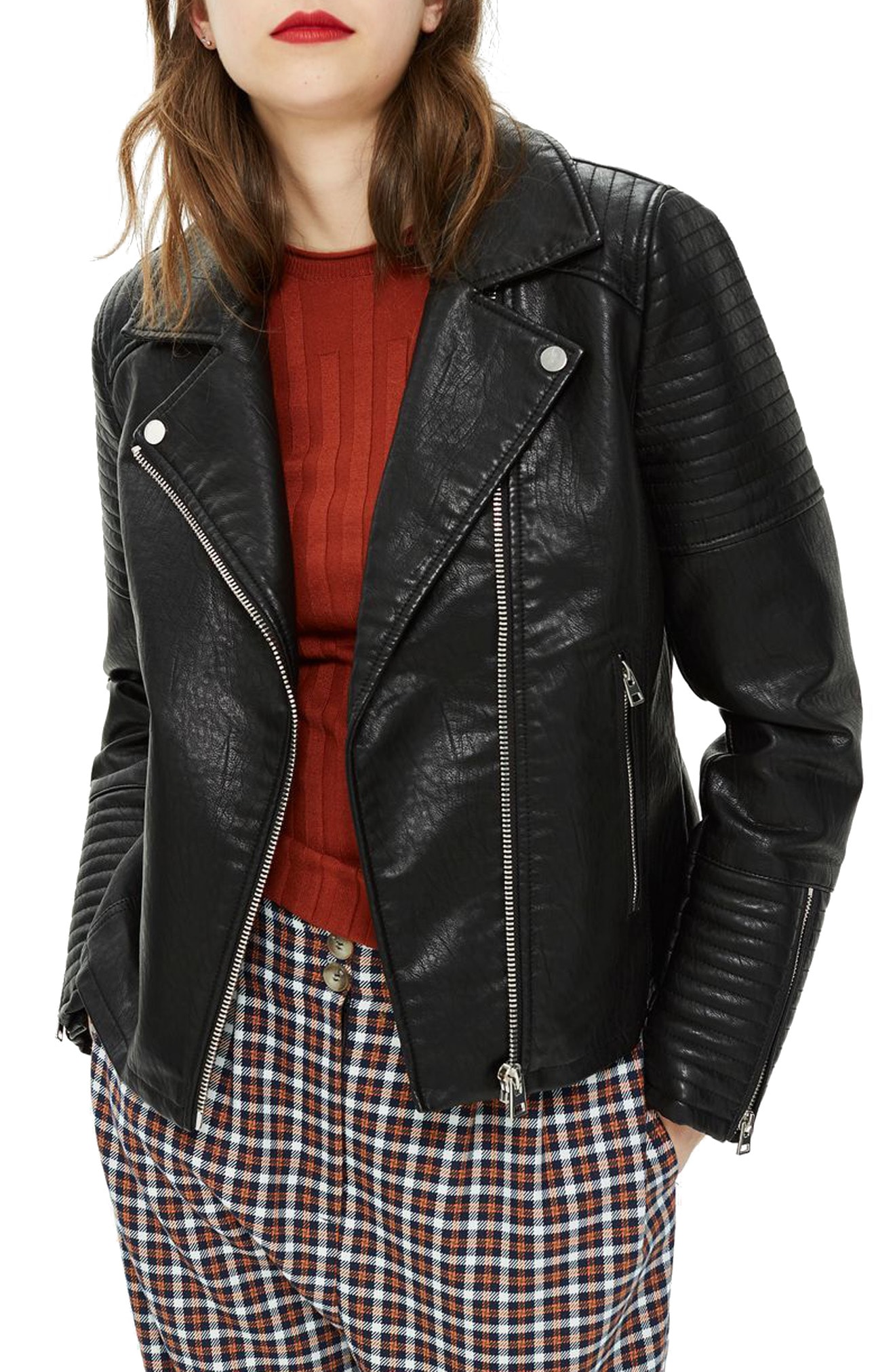 Black quilted jackets