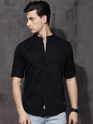 Black Shirt - Buy Black Shirt online in India