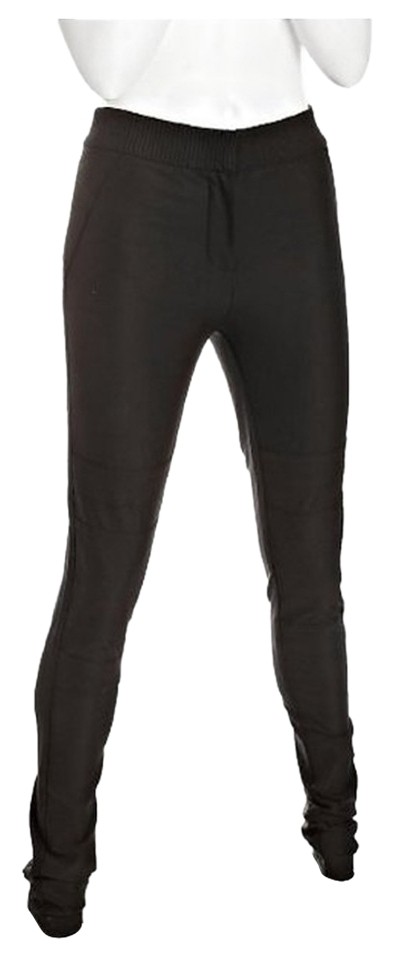 Diane von Furstenberg Black Stretch Leggings New Pants Size 2 (XS