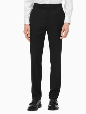 slim fit black suit pants | Calvin Klein
