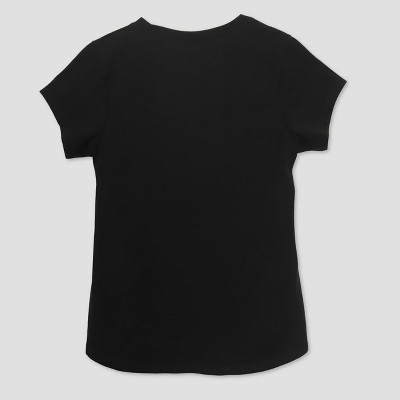 Girls' Nickelodeon JoJo Siwa Short Sleeve T-Shirt - Black : Target