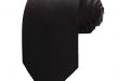 Black New Mens Solid Color Black Ties at Amazon Men's Clothing store