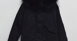 Brand MeiFng black winter women faux fur jacket with big real