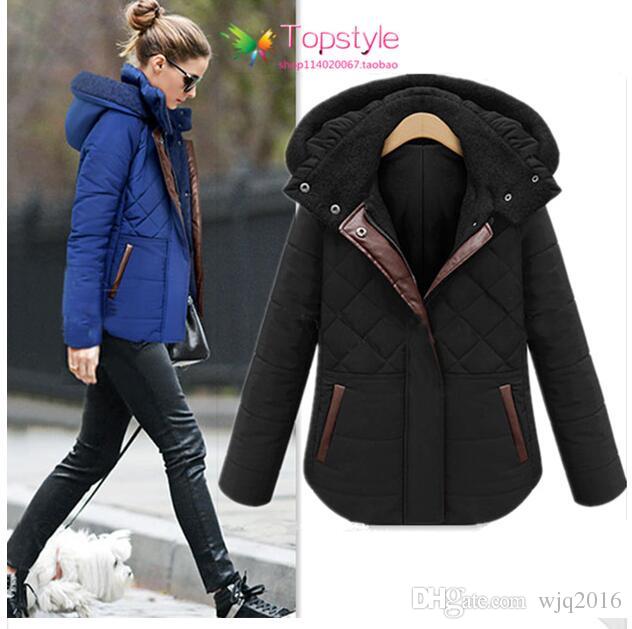 2016 Winter Coats Women Jackets Ladies Warm Jacket Coat Black Winter