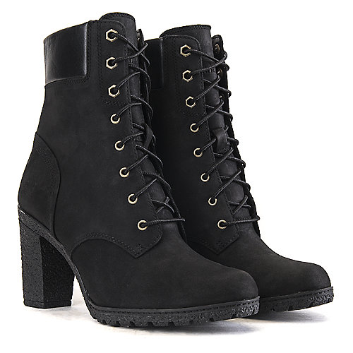 Timberland Glancy 6 IN Women's Black Low Heel Ankle Boots | Shiekh Shoes