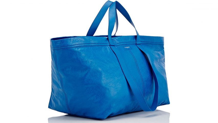 IKEA responds to Balenciaga's take on blue bag with spot-the