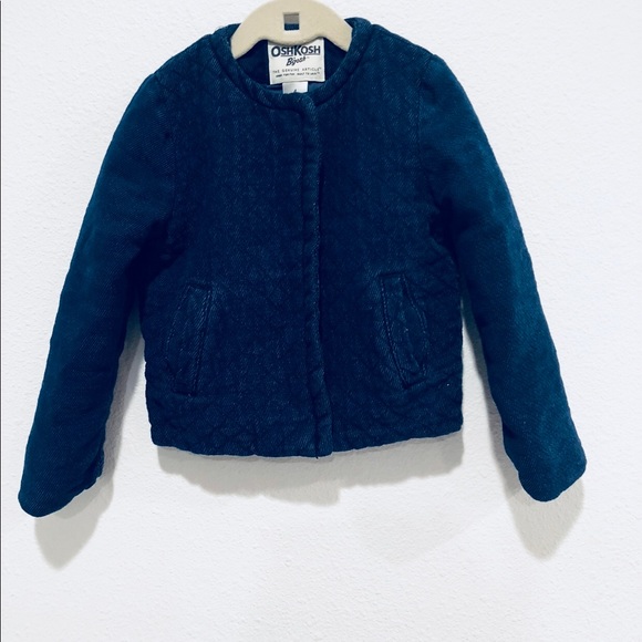 OshKosh B'gosh Jackets & Coats | Oshkosh Blue Quilt Jacket 4 T