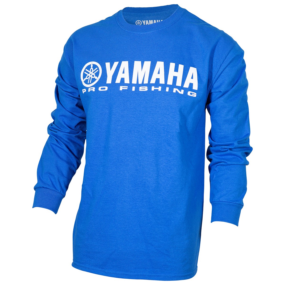 Yamaha - OEM Pro Fishing 100% Cotton Long Sleeve Blue T-Shirt