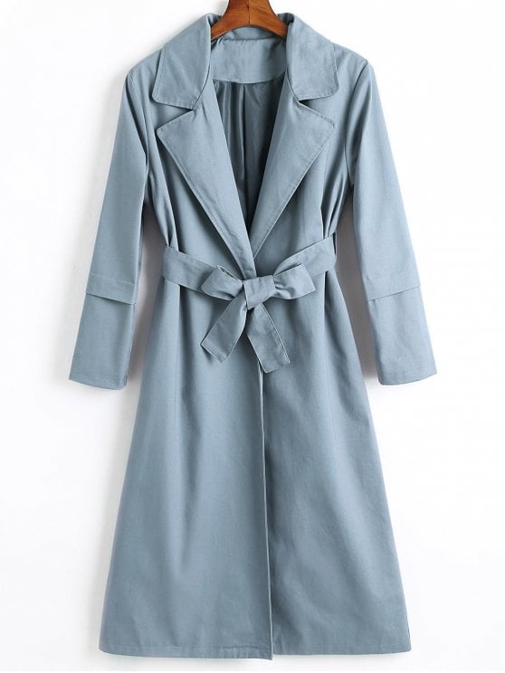 Blue Trench Coats